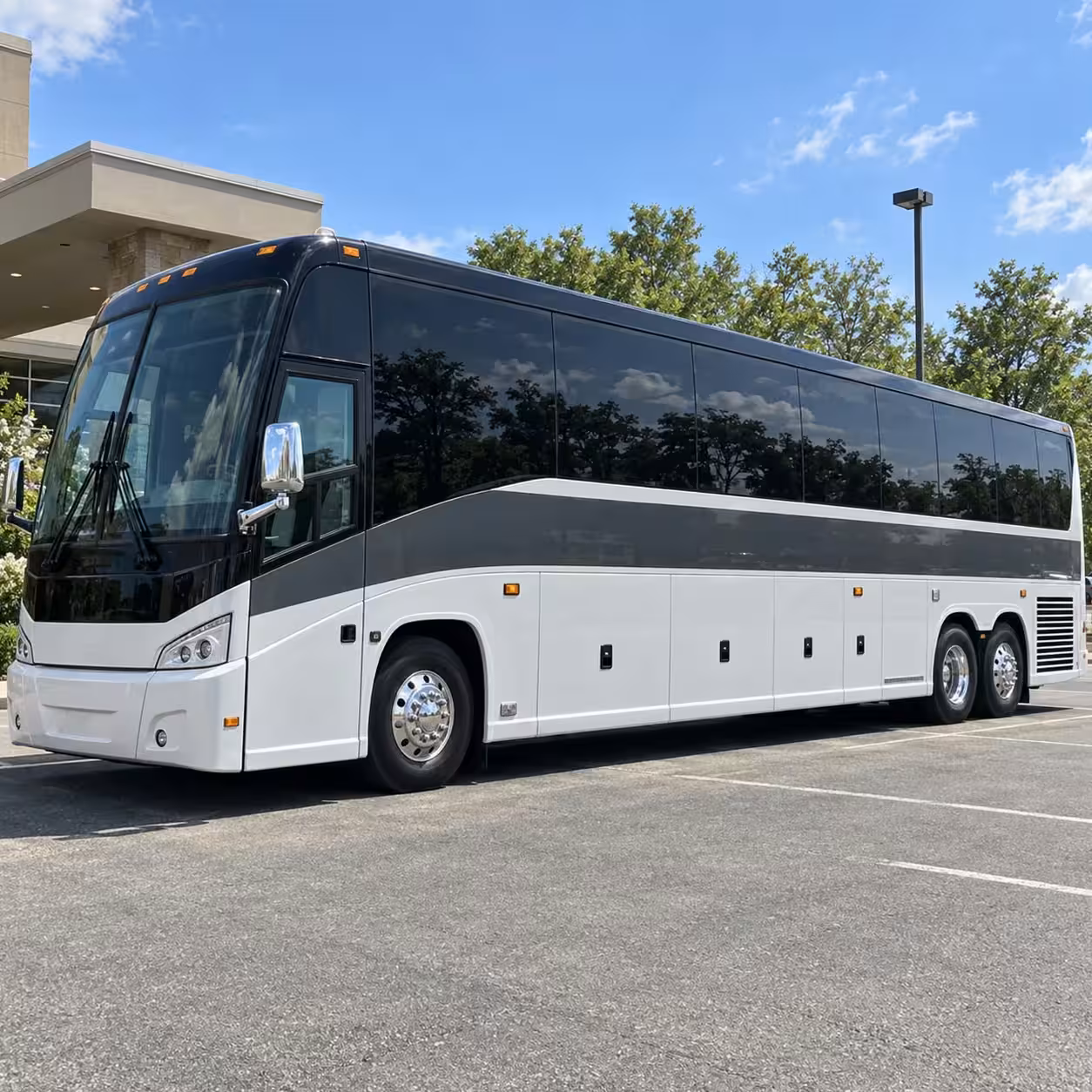beaverton 56 passenger charter bus rental