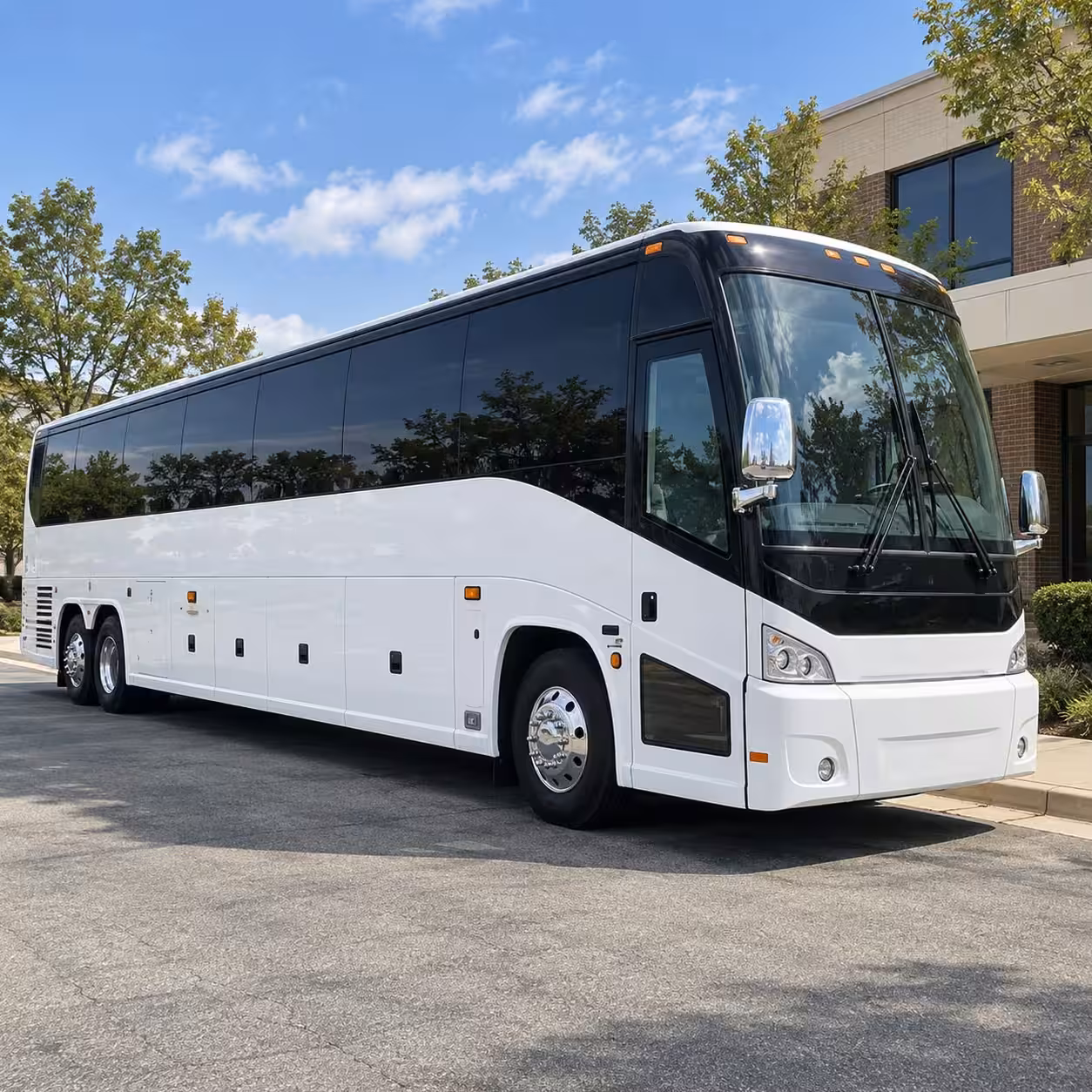 beaverton charter bus rental exterior