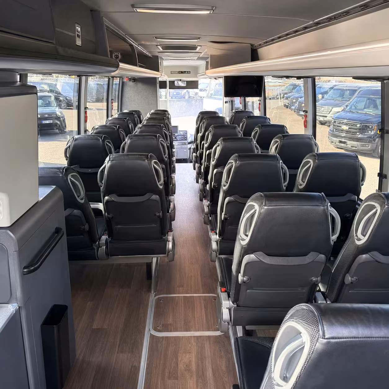 beaverton charter bus rental inside