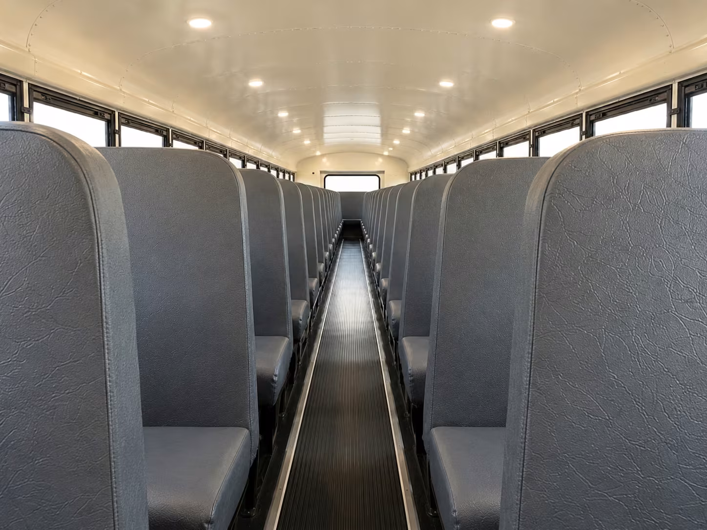 school bus interior