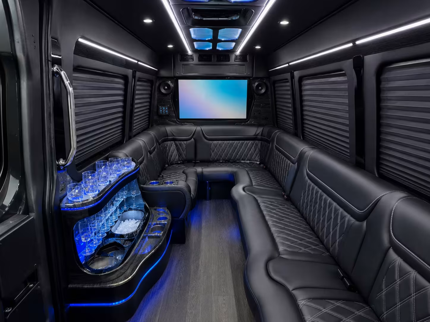 sprinter limousine inside