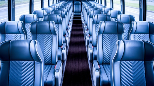 50 passenger charter bus interior portland