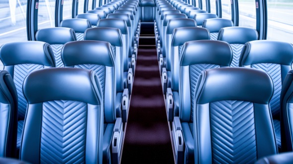 55 passenger charter bus interior portland