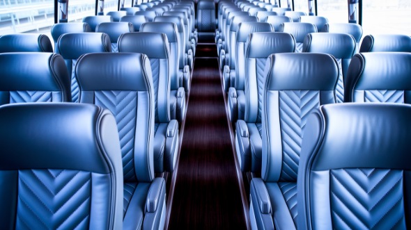 56 passenger charter bus interior portland