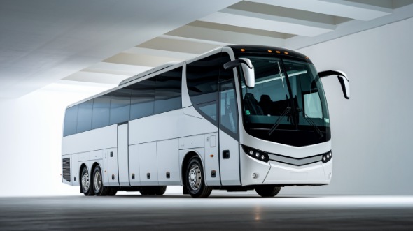 56 passenger charter bus portland
